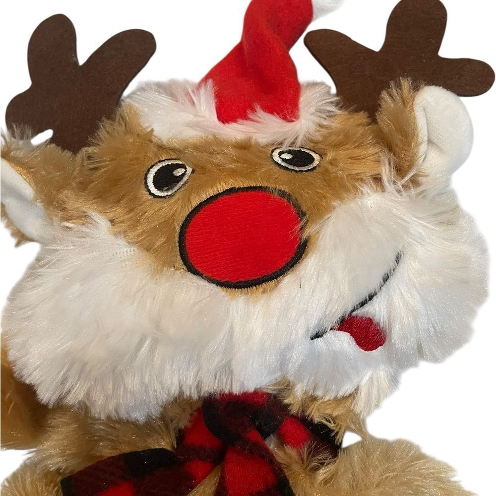 Festive Reindeer Plush Toy